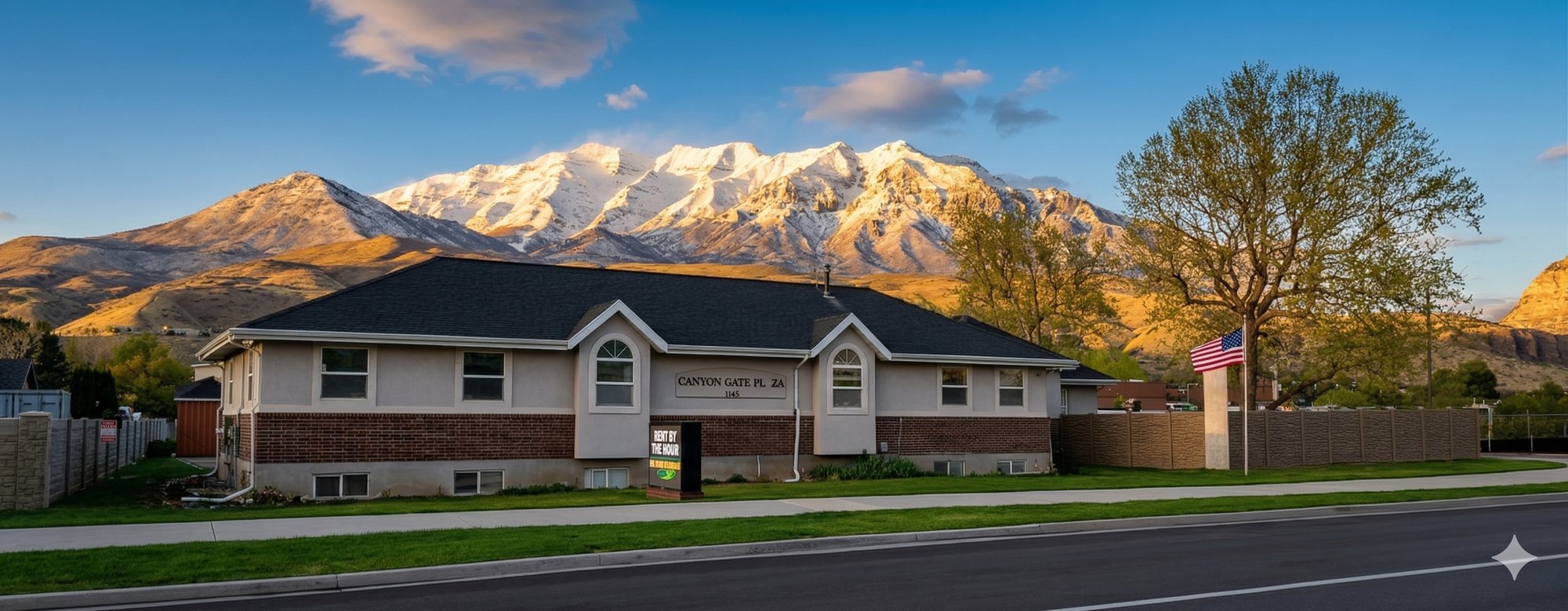 Canyon Gate building exterior at 1145 East 800 North, Orem, Utah.